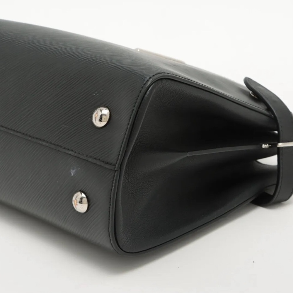 Louis Vuitton Epi Twist Tote Black With Silver Hardware M54810 - Picture 3 of 16
